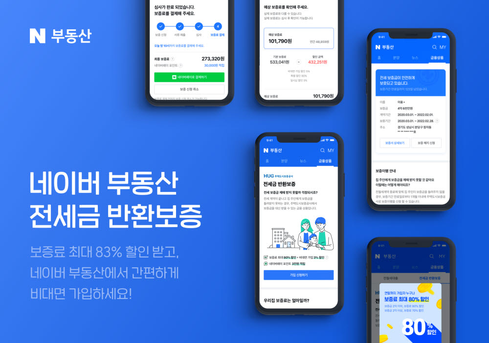 네이버파이낸셜, 서민 주거안정 위한 '전세금 반환보증' 출시