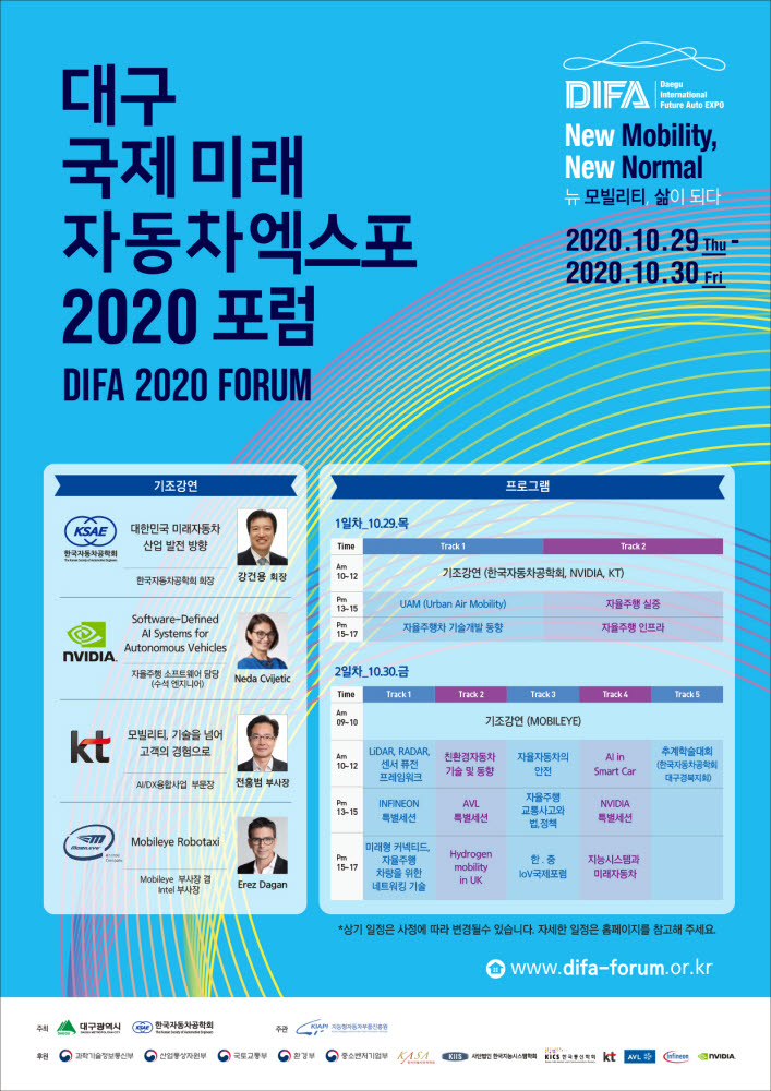 'DIFA 2020 포럼'에 대구경북지역 강소·중견기업 협찬사로 참가 봇물