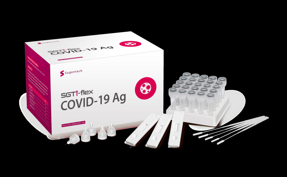 코로나19 항원 신속진단키트 SGTi-flex COVID-19 Ag. 사진출처=수젠텍