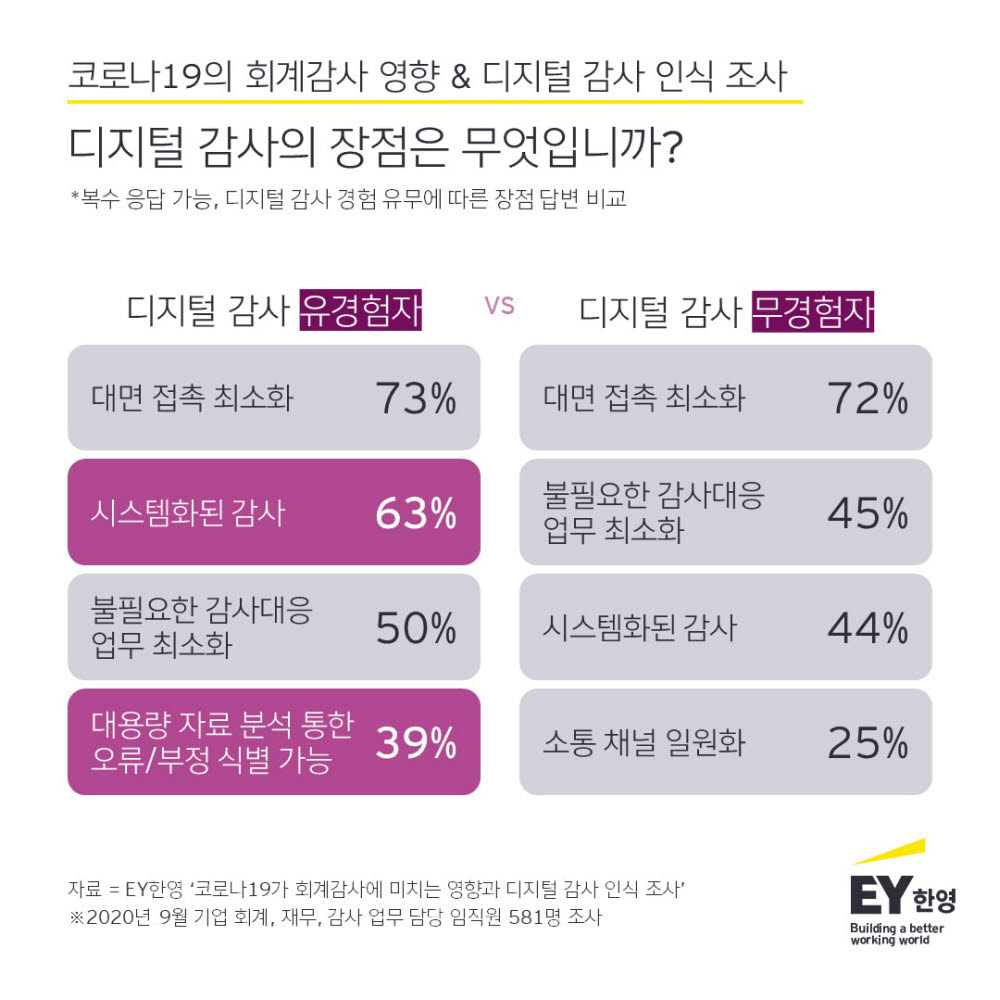 언택트 수요 늘었지만…'디지털 회계감사' 경험기업 13.8%에 불과