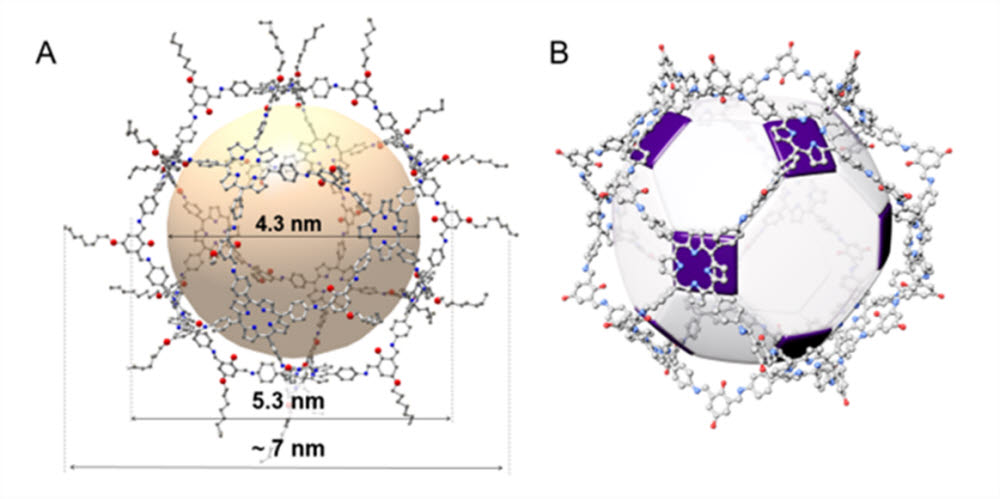 방사광가속기로 분석한 분자 주령구의 구조