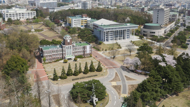 전남대학교 전경.