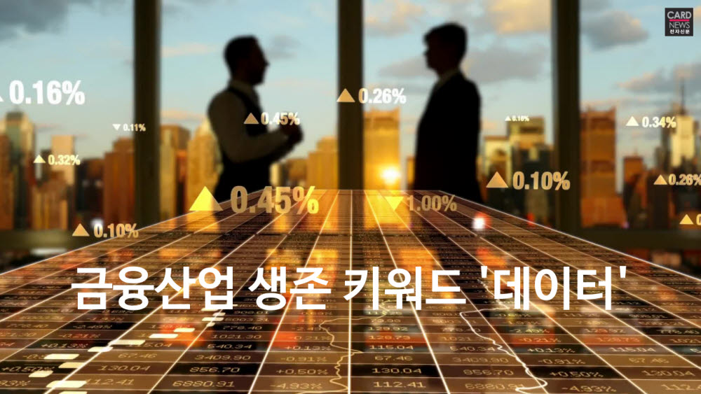 [카드뉴스]금융산업 생존 키워드 '데이터'