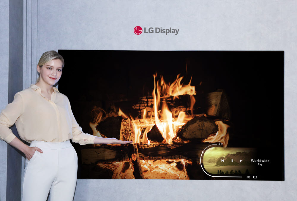 [CES 2021]”OLED becomes everyday”…  LG Display expands ecosystem with new technology weapons