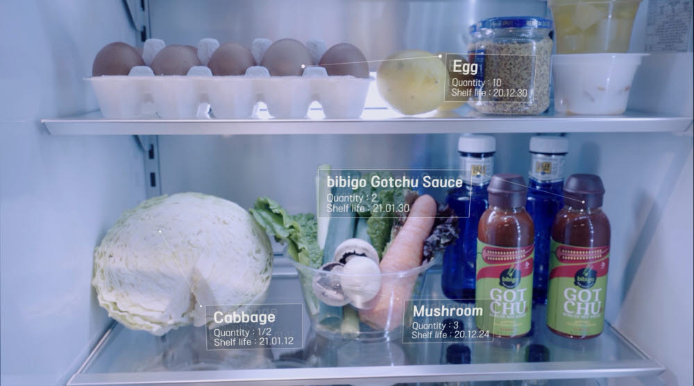 [CES 2021]CJ올리브네트웍스, 냉장고가 개인화 식품·레시피 추천하는'Recipick' 기술 공개