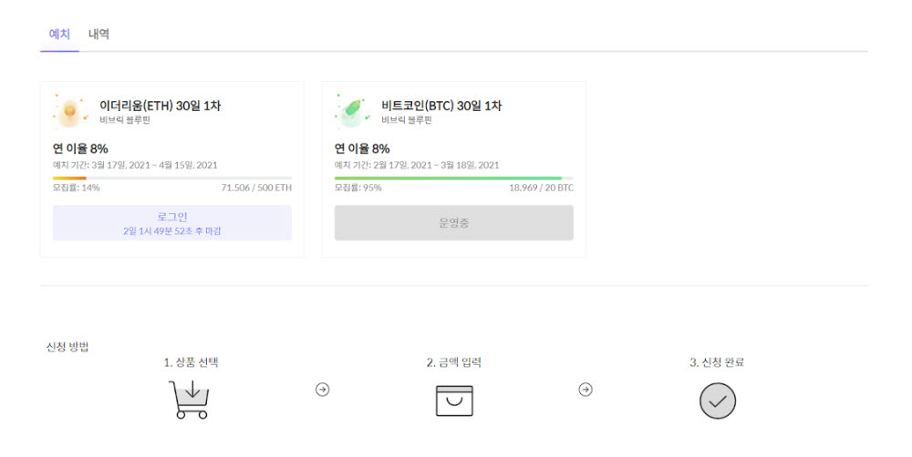 비둘기지갑, 연 8% 수익률 이더리움 예치 서비스 출시