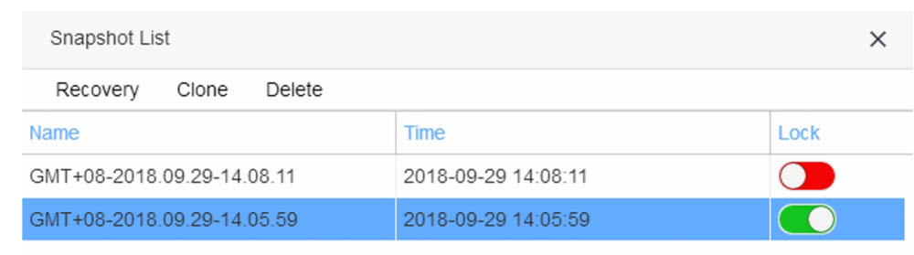 테라마스터, TOS 4.2에 스냅샷 잠금 기능 추가