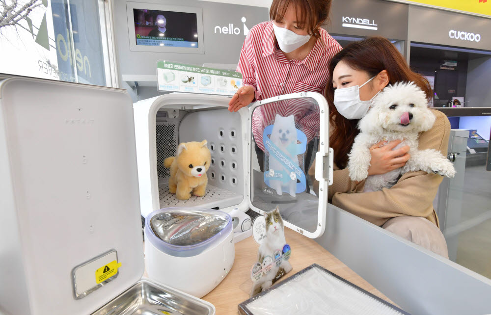 펫팸족 늘면서 펫 가전시장 활기