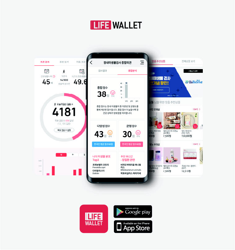 NDS, 개인 건강관리 플랫폼 '라이프월릿' 통해 장내미생물 검사 서비스 개시