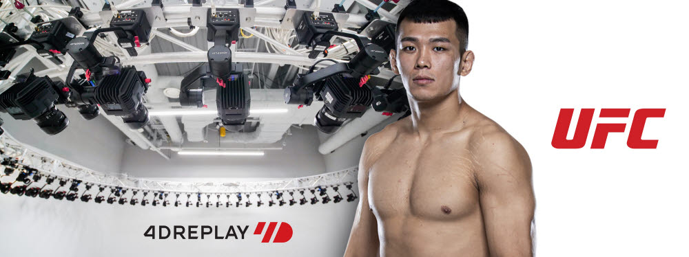 포디리플레이, UFC에서 360도 리플레이 기술 선보인다