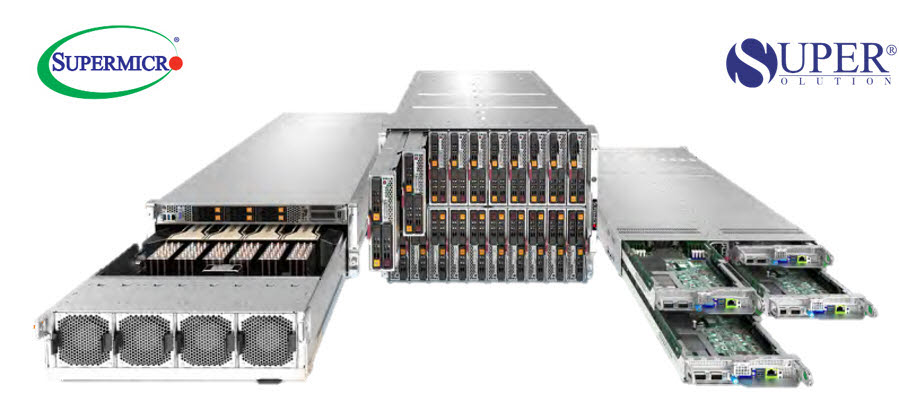 인텔 3세대 제온 스케일러블 프로세서를 지원하는 슈퍼마이크로 X12 서버 시스템.