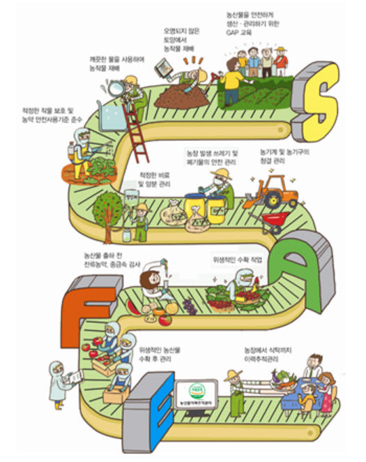 GAP 농산물 생산과정