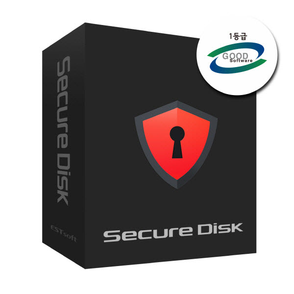 시큐어디스크 제품 패키지. 이스트시큐리티 제공