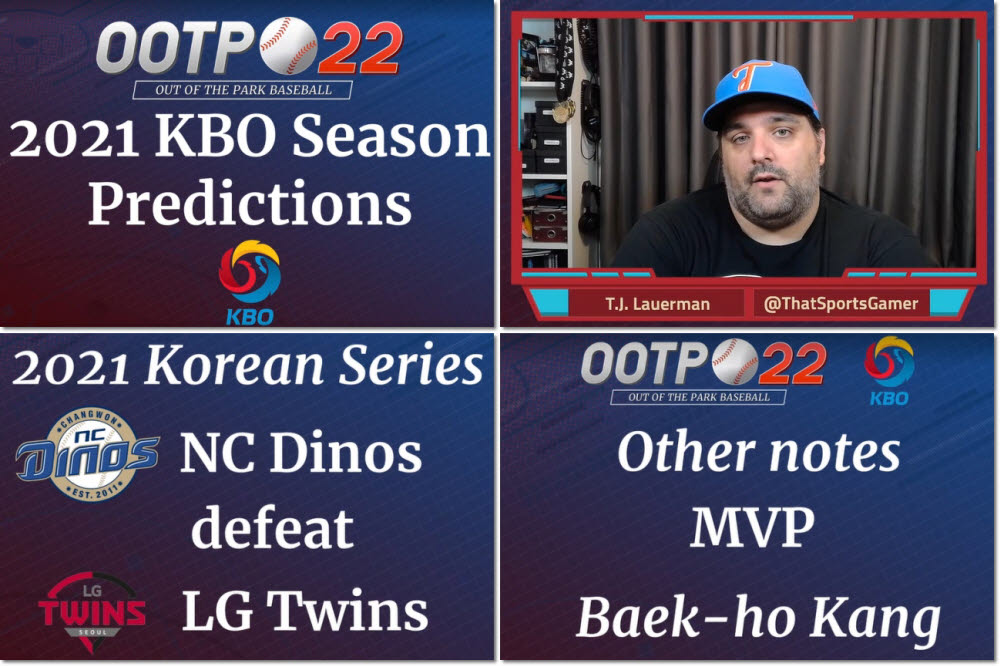 'OOTP22'가 예측한 올 시즌 KBO리그 우승팀은?