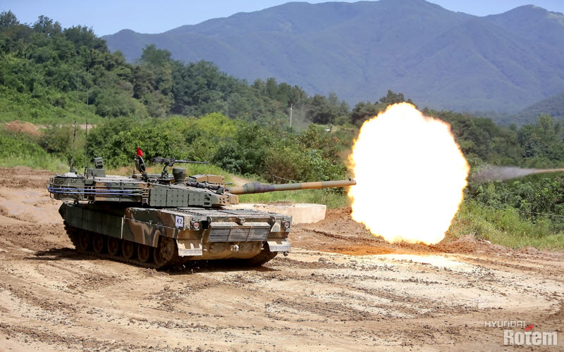 2008년 개발된 K2전차는 최신 기술이 대거 탑재된 육군의 차기 주력전차다