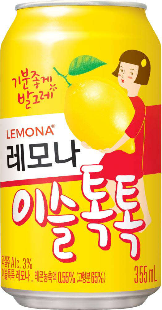 하이트진로 이슬톡톡 레모나