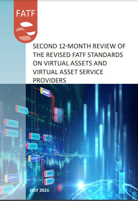 국제자금세탁방지기구(FAFT)가 5일(현지시간) 발표한 가상자산 및 가상자산사업자 국제표준 보고서. (출처=FATF)
