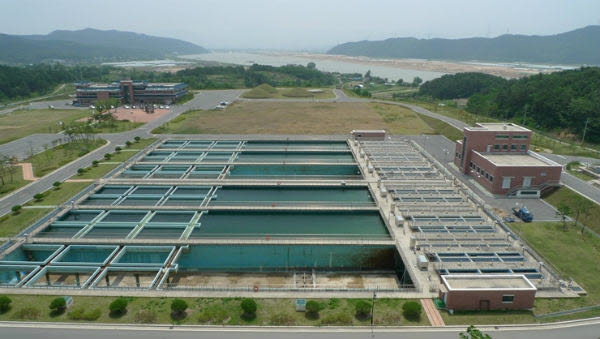 대구 문산정수장 전경.