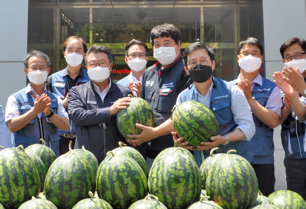 현대모비스는 신속 정확한 사후서비스(A/S) 부품 공급에 힘써온 우수 협력사 총 250개 사에 계절 과일을 전달했다고 20일 밝혔다.