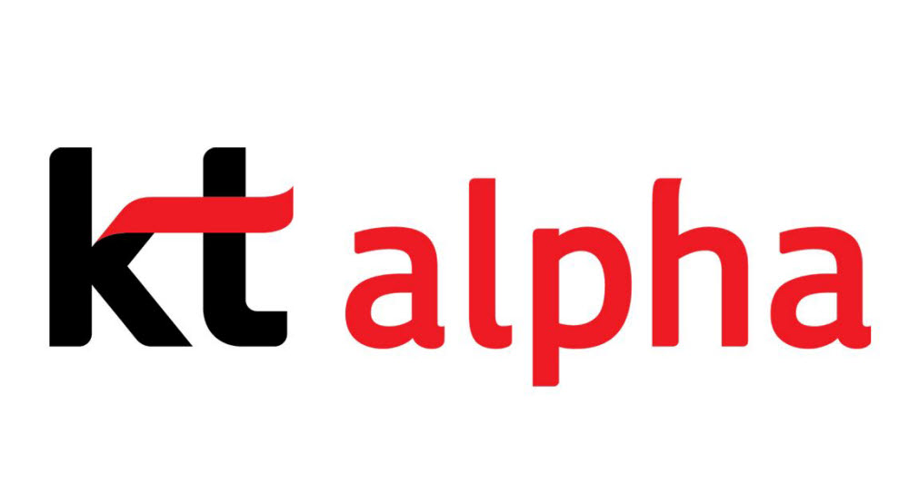 kt alpha 로고