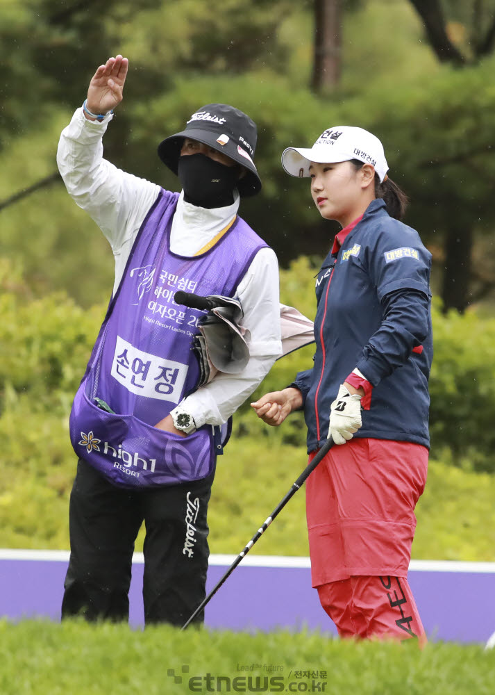 [포토]손연정, 바람이 이용한 방향으로