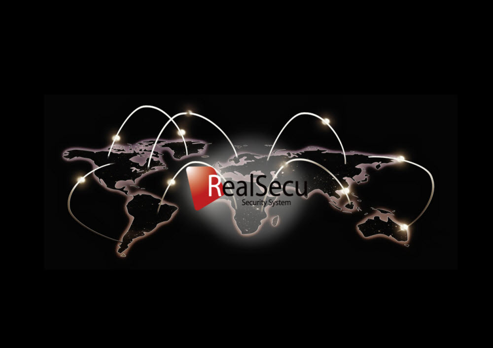 리얼시큐 글로벌 시장 진출 이미지.