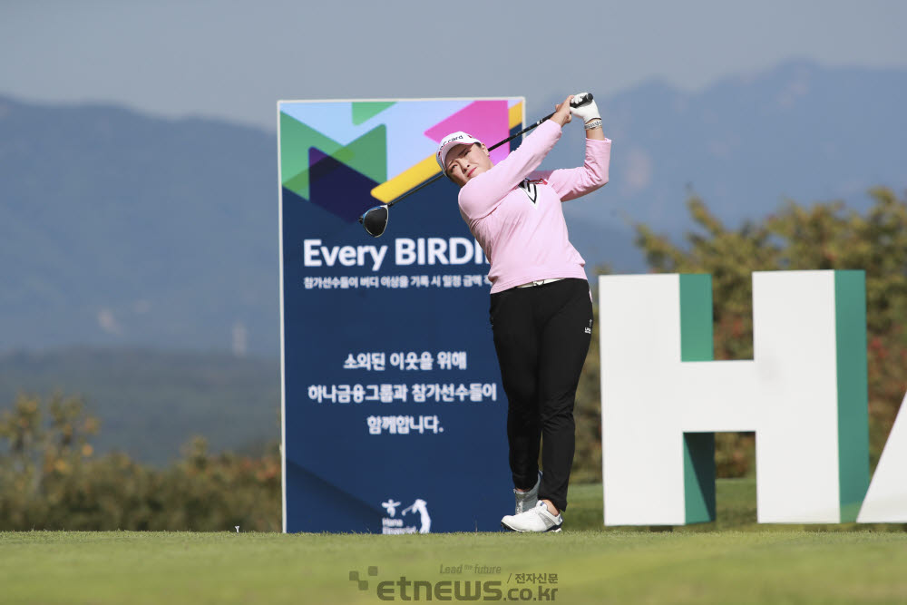 [포토]장하나, 강력하게 보내는 티샷