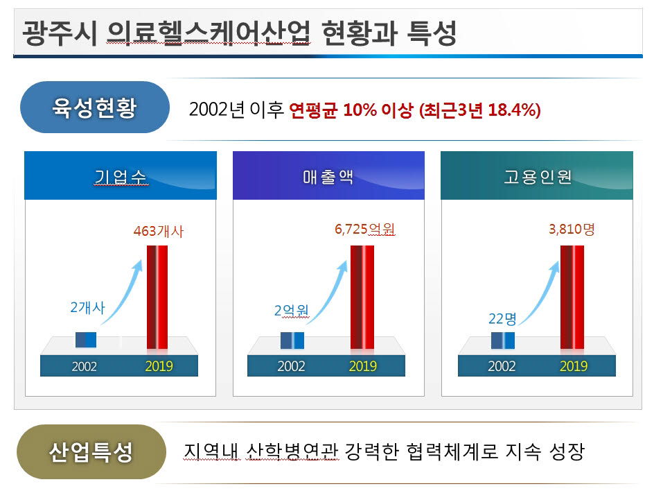 광주시 의료헬스케어산업 현황과 특성.