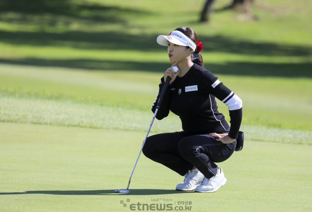 [포토]이혜정, 버디 찬스는 살려야죠