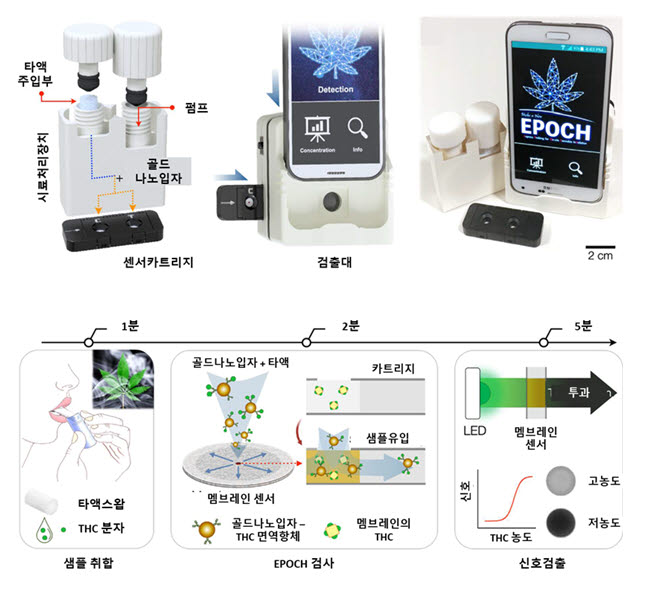 EPOCH 기술을 이용한 마리화나 검출 과정