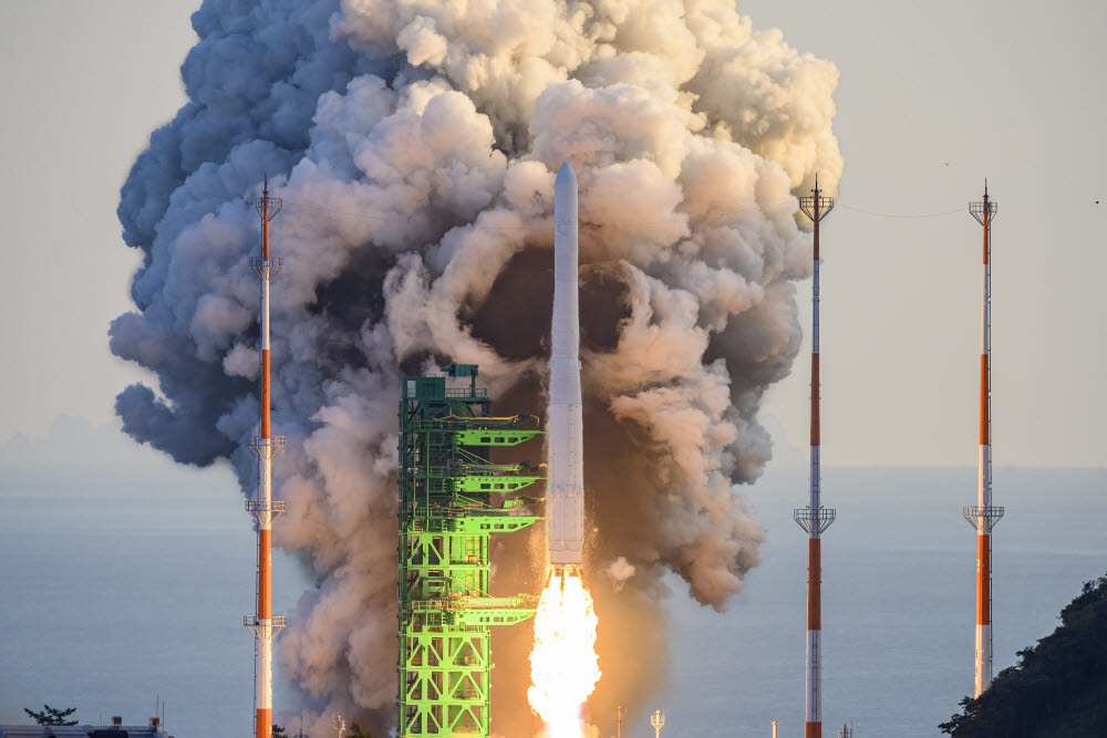 한국형 발사체 누리호(KSLV-ll). 사진=공동취재단