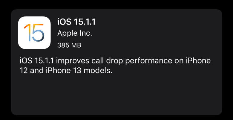 애플, 아이폰 '통화 끊김' 개선 OS 업데이트 배포