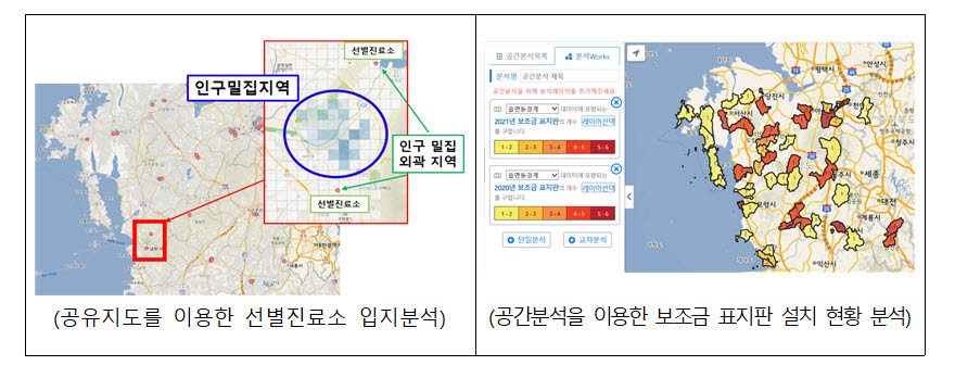 충남의 행정 데이터 리모델링을 통한 공간정보 플랫폼 활용 사례