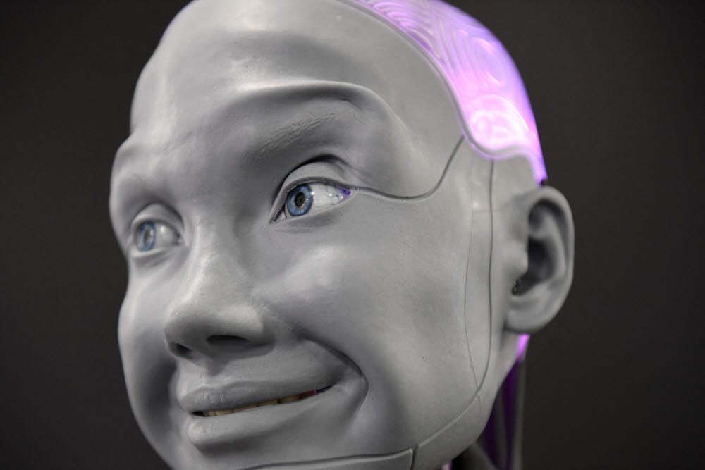 [CES 2022]인간같은 표정짓는 휴머노이드 로봇 '아메카'