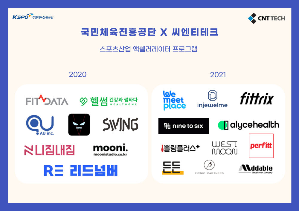 씨엔티테크, 국체공 '2021 스포츠산업 프로그램' 최우수 운영사 선정