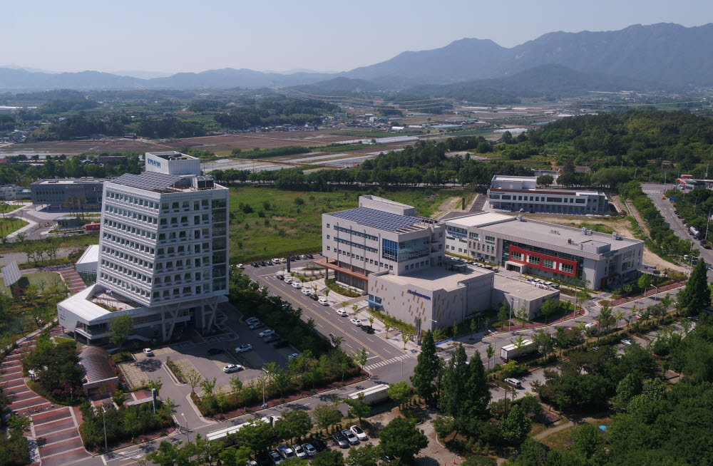 도심항공교통(UAM) 실증진흥센터가 들어설 광주테크노파크 2단지 전경.