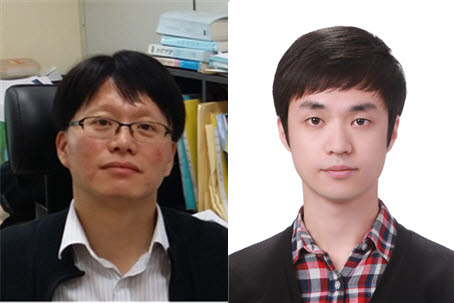 극박 복합소재 필름 개발 주역인 이상복 책임연구원(왼쪽)과 박병진 선임연구원.