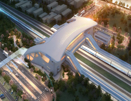 서대구역 조감도