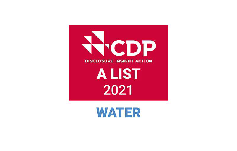 브리지스톤이 탄소정보공개 프로젝트(CDP)가 선정한 2021년 수자원 보전 부문 최고 등급(Water Security A List)을 획득했다.