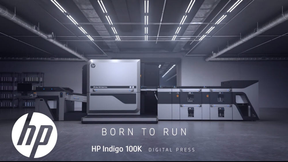 HP 인디고 100K디지털 인쇄기