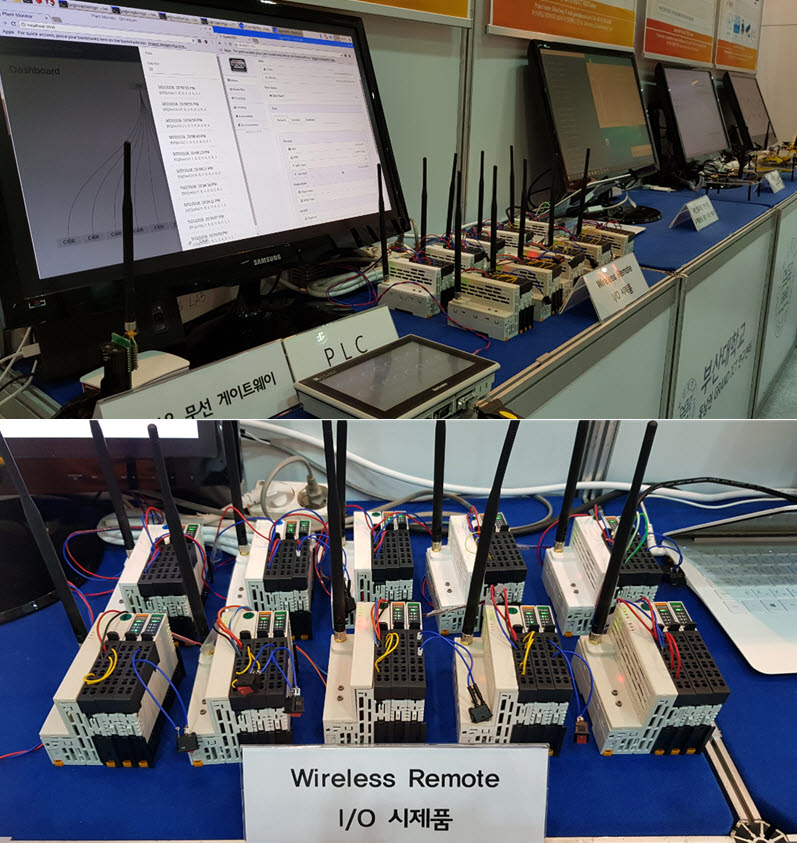 부산대학교 동남권 Grand ICT 연구센터 산업 IoT 무선 네트워크 및 모니터링 시스템