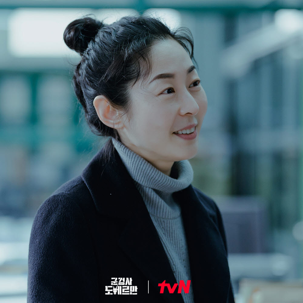 최근 방영작 tvN 군검사 도베르만 속 강말금. (사진=tvN 제공)