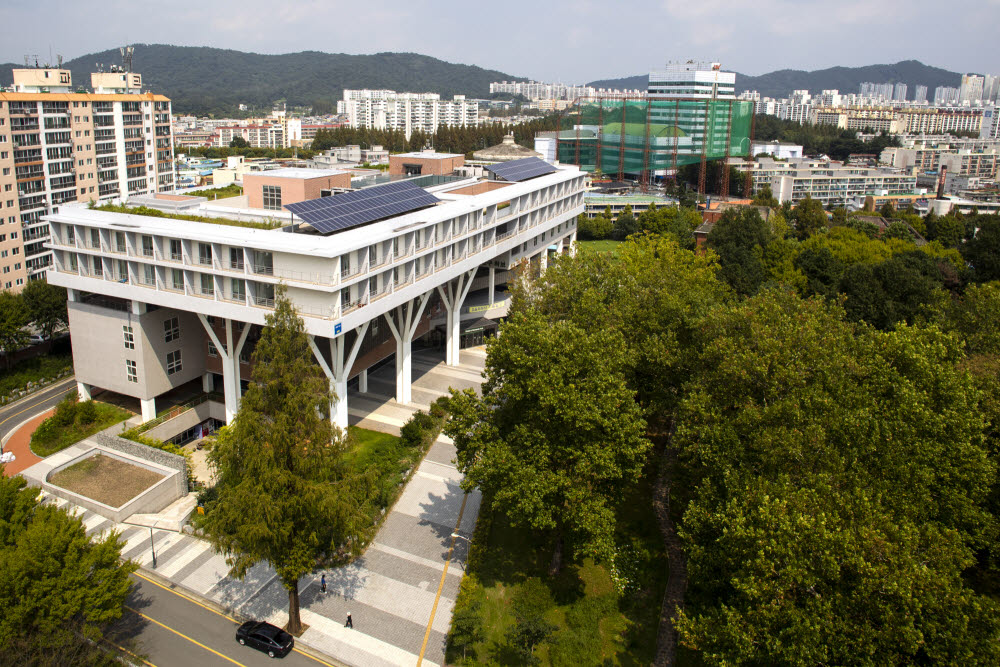 전남대 산학협력단 항공사진.