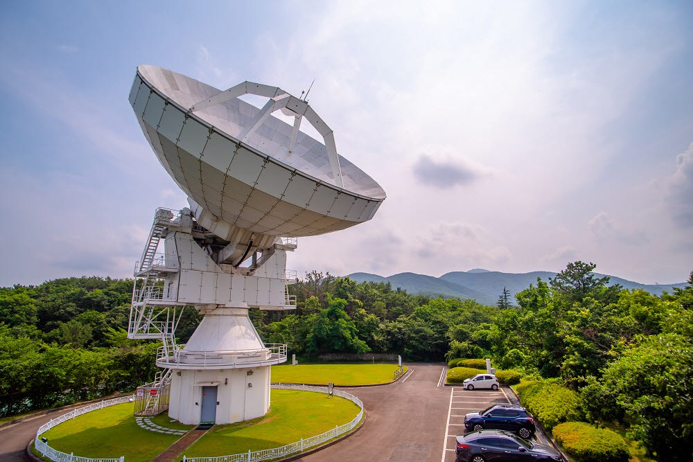 한국우주전파관측망(KVN) 울산전파천문대. 사진=한국천문연구원