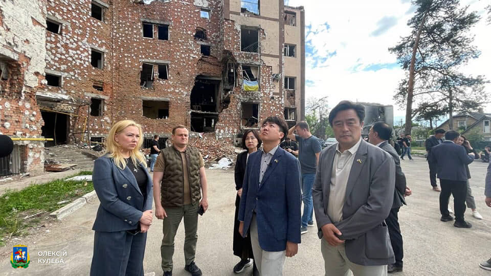 이준석 국민의힘 대표, 우크라이나 키이우 방문