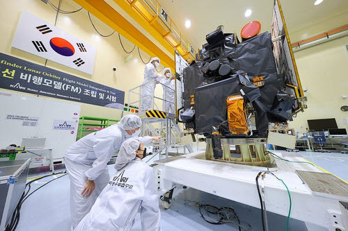 대한민국 최초 달 탐사선 다누리[한국항공우주연구원 제공]