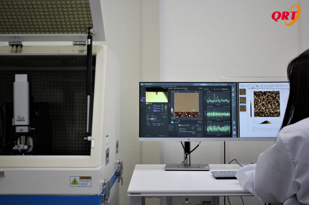 큐알티, AFM 기반 표면 분석 서비스 강화