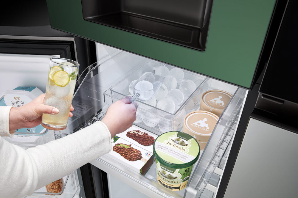 LG 디오스 오브제컬렉션 얼음정수기 냉장고