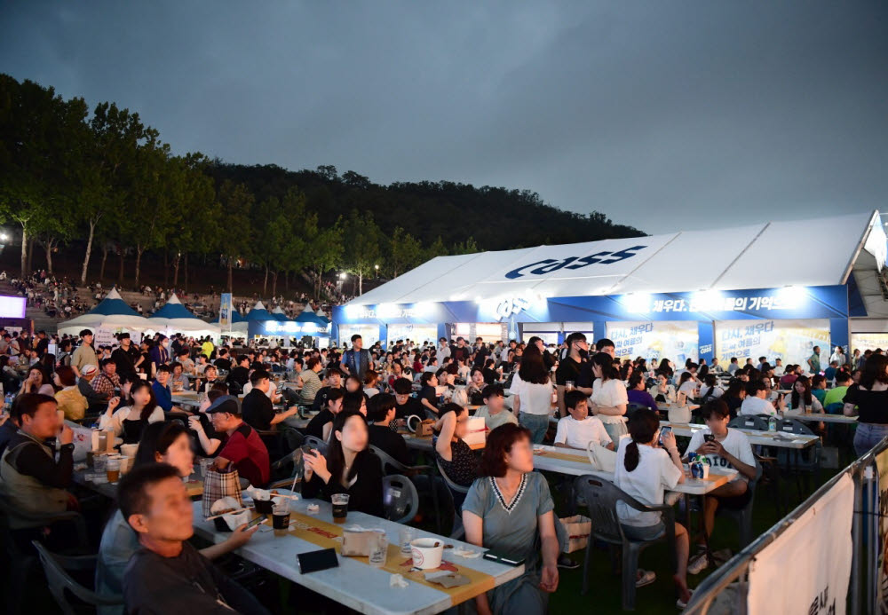 오비맥주 카스, '2022 대구 치맥 페스티벌' 메인 스폰서로 참여