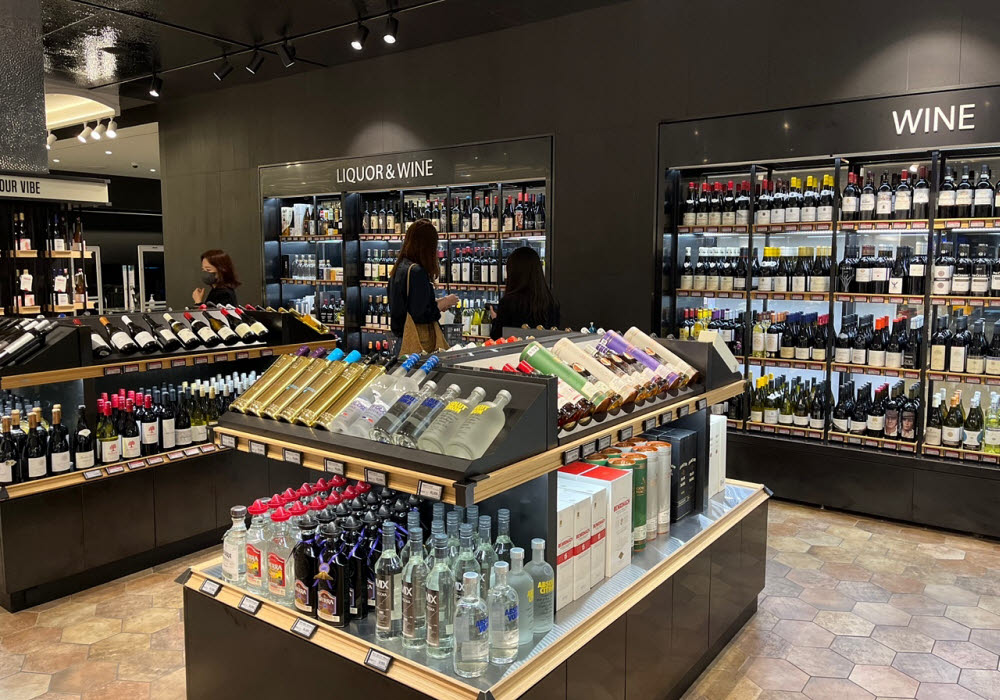 갤러리아 고메이494 한남 마켓 주류 특화 매장